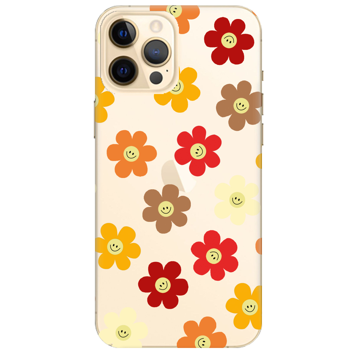 Чохол для Apple iPhone 12 Pro Max Smiley Garden - фото 1 - Чохли для телефонів