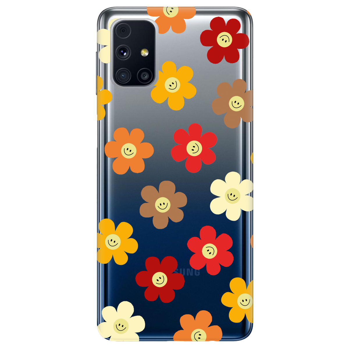 Чехол для Samsung Galaxy M31s Smiley Garden - фото 1 - Чехлы для телефонов