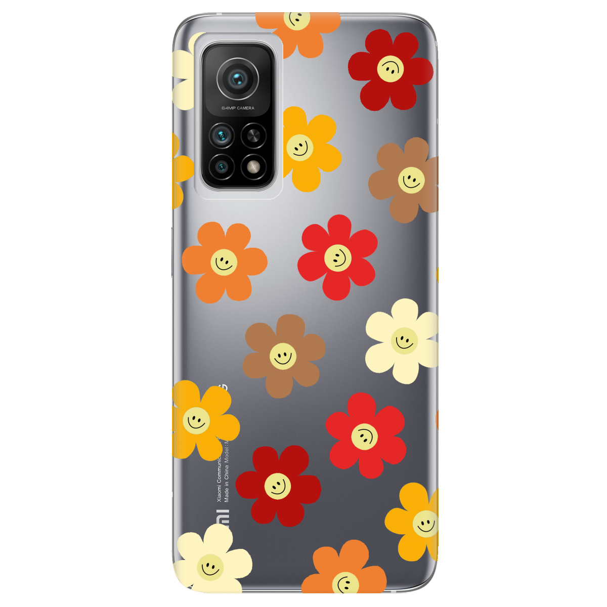 Чехол для Xiaomi Mi 10T/ Mi 10T Pro Smiley Garden - фото 1 - Чехлы для телефонов