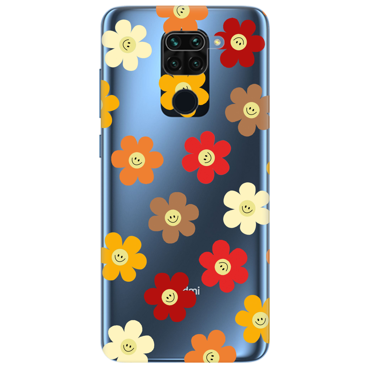 Чехол для Xiaomi Redmi Note 9 Smiley Garden - фото 1 - Чехлы для телефонов