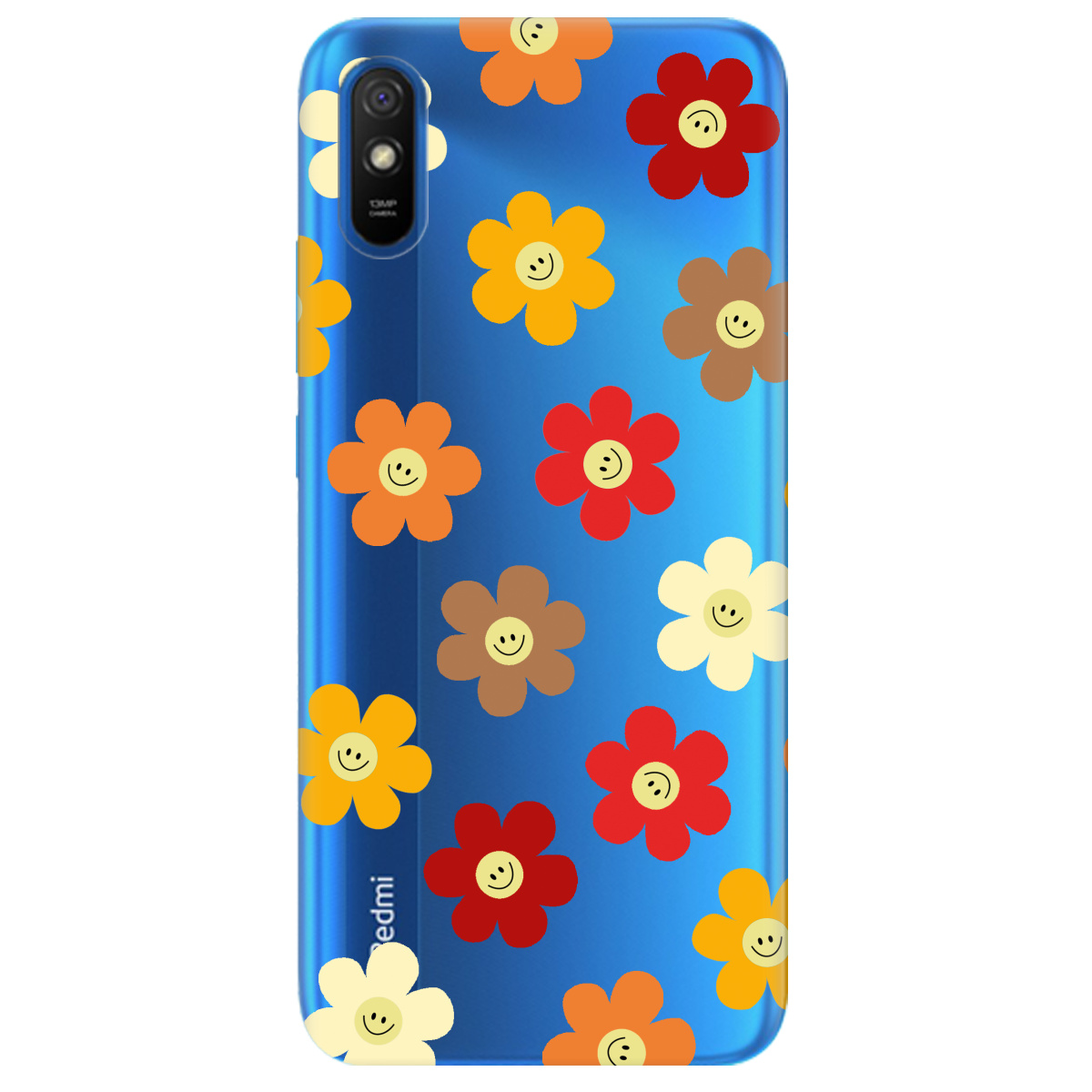Чохол для Xiaomi Redmi 9A Smiley Garden - фото 1 - Чохли для телефонів