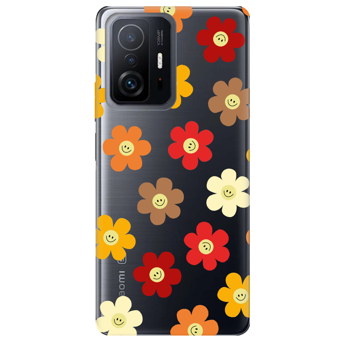 Чехол для Xiaomi 11T Pro Smiley Garden - фото 1 - Чехлы для телефонов