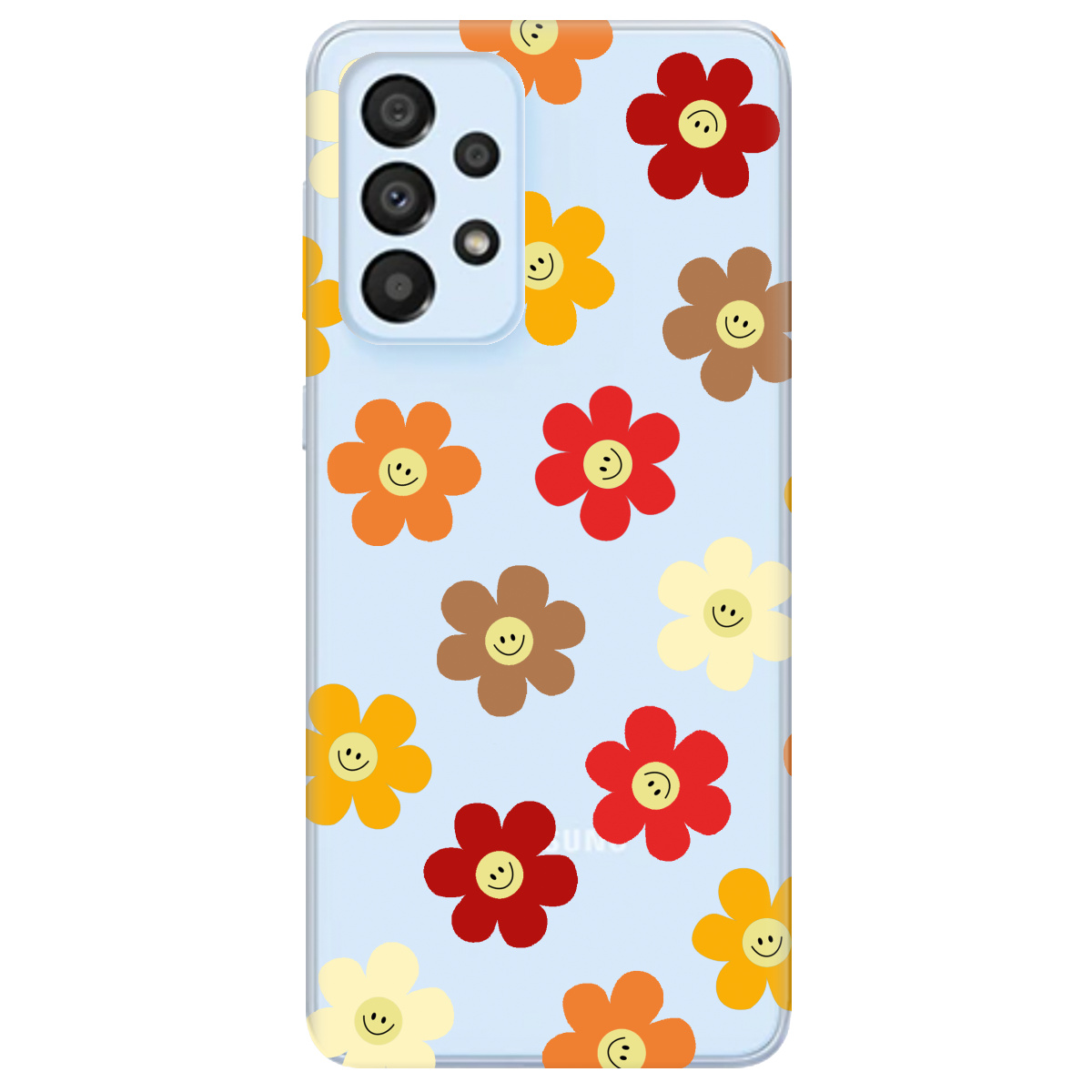 Чохол для Samsung Galaxy A33 Smiley Garden - фото 1 Чохол для Samsung Galaxy A33 Smiley Garden - фото 1 - Чохли для телефонів