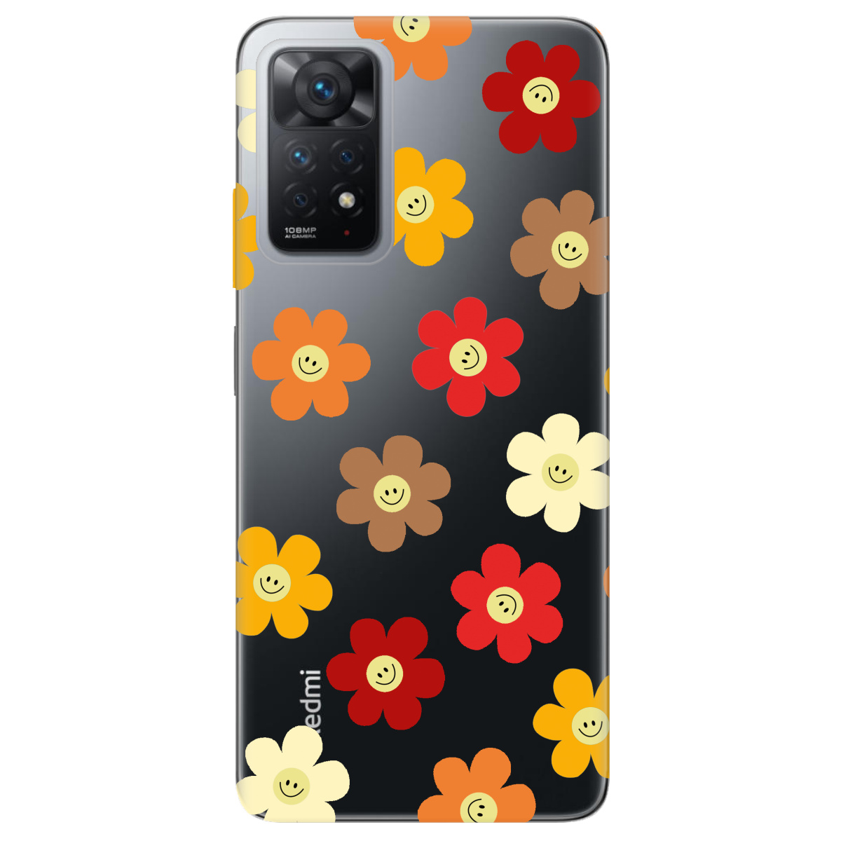 Чехол для Xiaomi Redmi Note 11 Pro Smiley Garden - фото 1 - Чехлы для телефонов