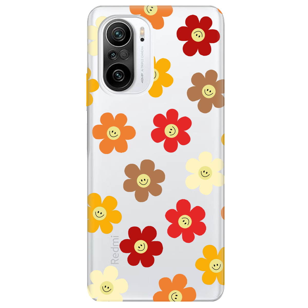 Чехол для Xiaomi Poco F3 Smiley Garden - фото 1 - Чехлы для телефонов