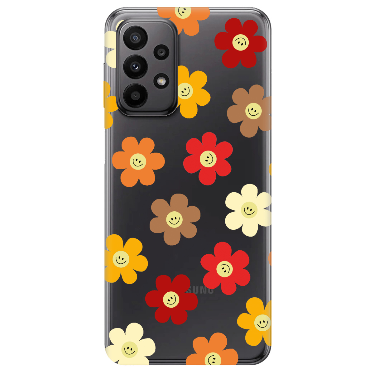Чохол для Samsung Galaxy A23 4G Smiley Garden - фото 1 - Чохли для телефонів