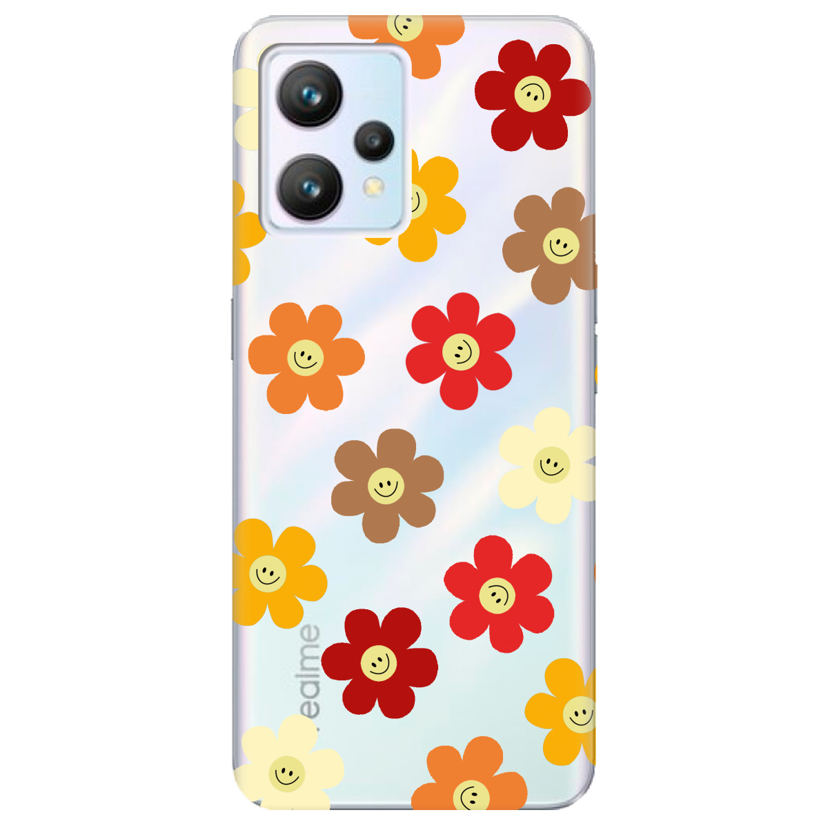 Чохол для Realme 9 Smiley Garden - фото 1 Чохол для Realme 9 Smiley Garden - фото 1 - Чохли для телефонів