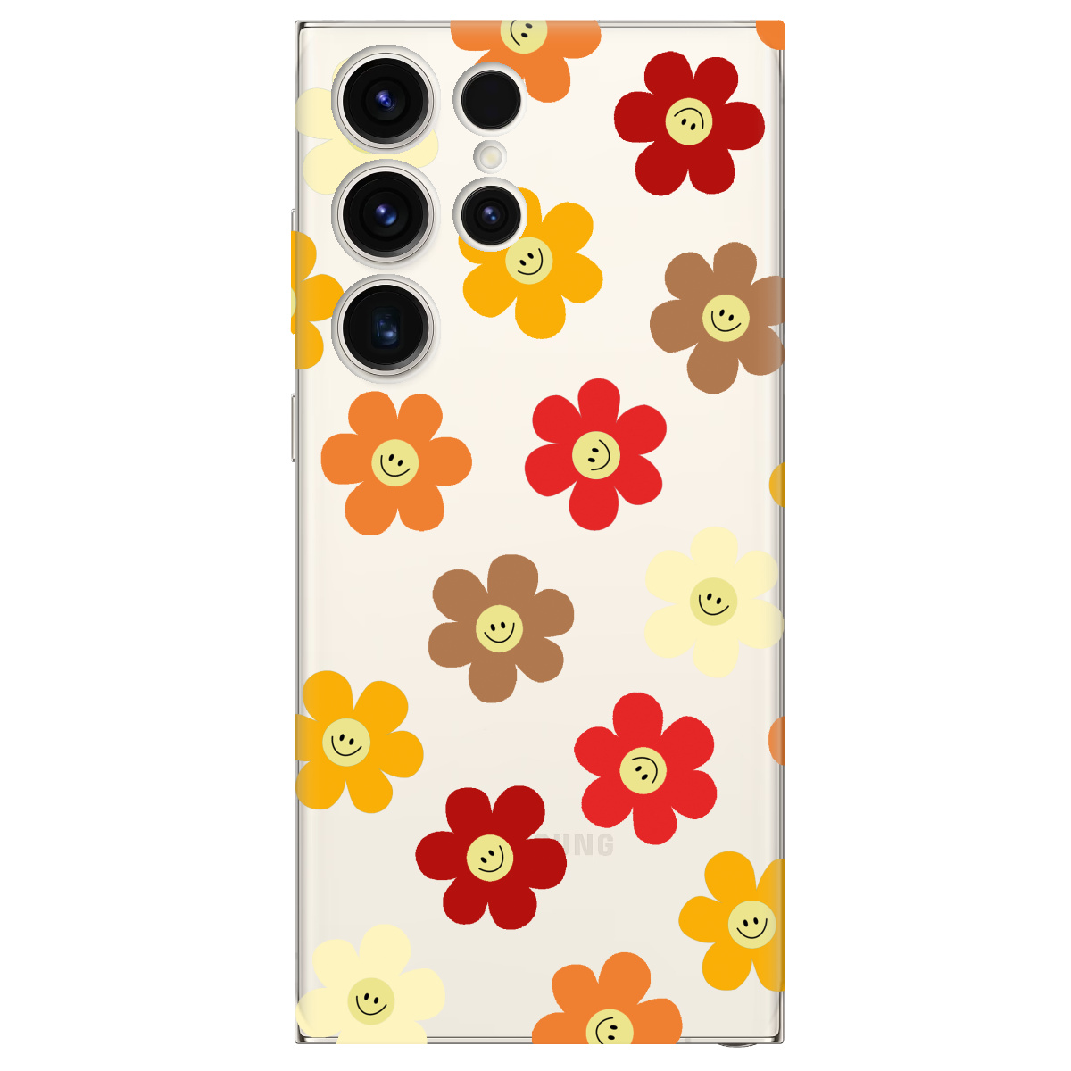 Чехол для Samsung Galaxy S25 Ultra Smiley Garden - фото 1 Чехол для Samsung Galaxy S25 Ultra Smiley Garden - фото 1 - Чехлы для телефонов