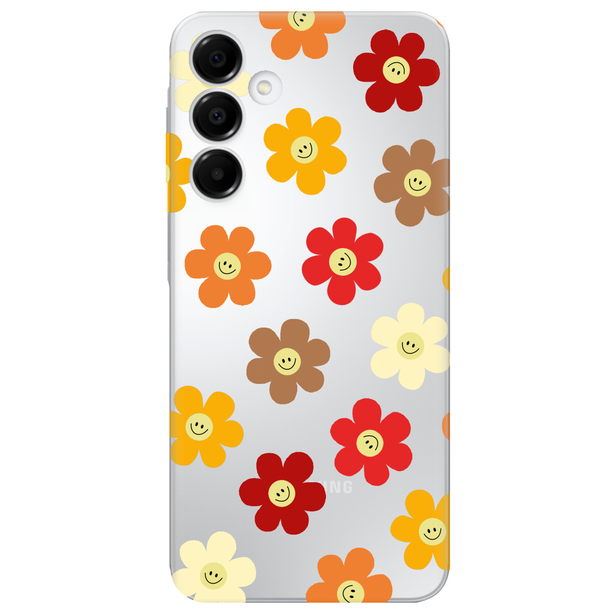 Чехол для Samsung Galaxy A16 Smiley Garden - фото 1 - Чехлы для телефонов