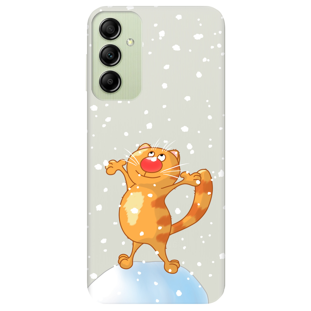 Чохол для Samsung Galaxy A14 напівпрозорий матовий soft touch Be Happy - фото 1 Чохол для Samsung Galaxy A14 напівпрозорий матовий soft touch Be Happy - фото 1 - Чохли для телефонів