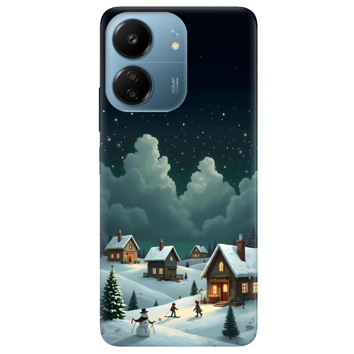 Чехол для Xiaomi Redmi 13C Winter Night - фото 1 - Чехлы для телефонов