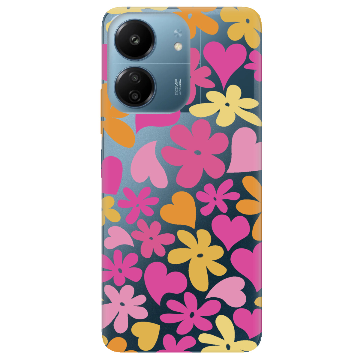 Чехол для Xiaomi Redmi 13C Blooming Love - фото 1 Чехол для Xiaomi Redmi 13C Blooming Love - фото 1 - Чехлы для телефонов