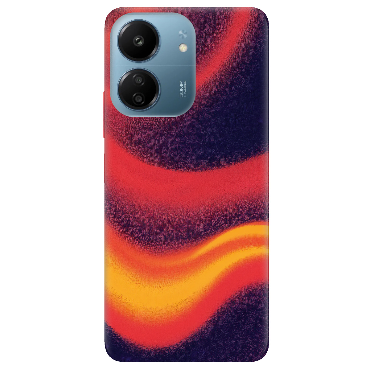 Чехол для Xiaomi Redmi 13C Fiery Waves - фото 1 Чехол для Xiaomi Redmi 13C Fiery Waves - фото 1 - Чехлы для телефонов