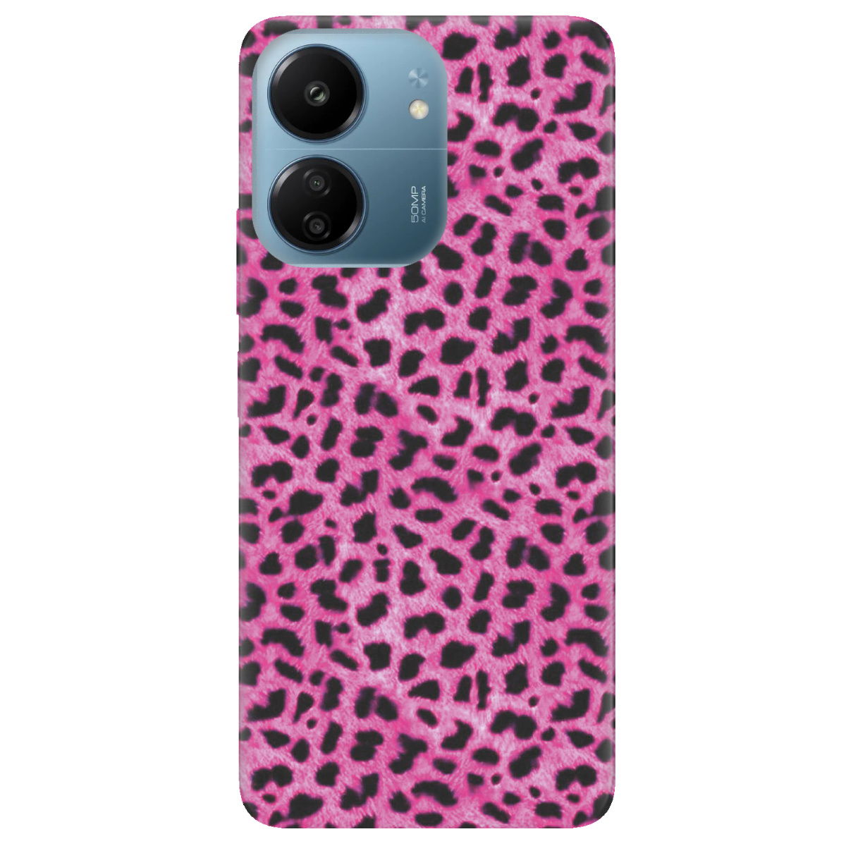 Чехол для Xiaomi Redmi 13C Pink Leopard - фото 1 Чехол для Xiaomi Redmi 13C Pink Leopard - фото 1 - Чехлы для телефонов