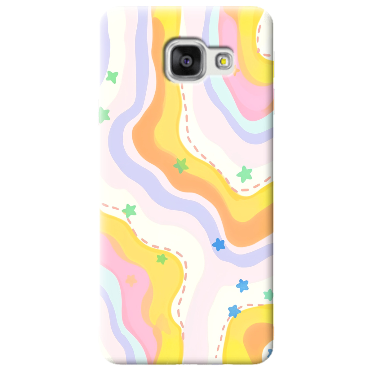 Чехол для Samsung Galaxy A3 2016 Candy Clouds - фото 1 Чехол для Samsung Galaxy A3 2016 Candy Clouds - фото 1 - Чехлы для телефонов