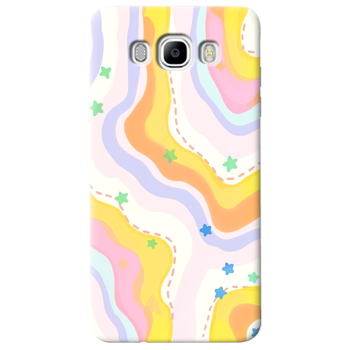 Чохол для Samsung Galaxy J7 2016 Candy Clouds - фото 1 Чохол для Samsung Galaxy J7 2016 Candy Clouds - фото 1 - Чохли для телефонів