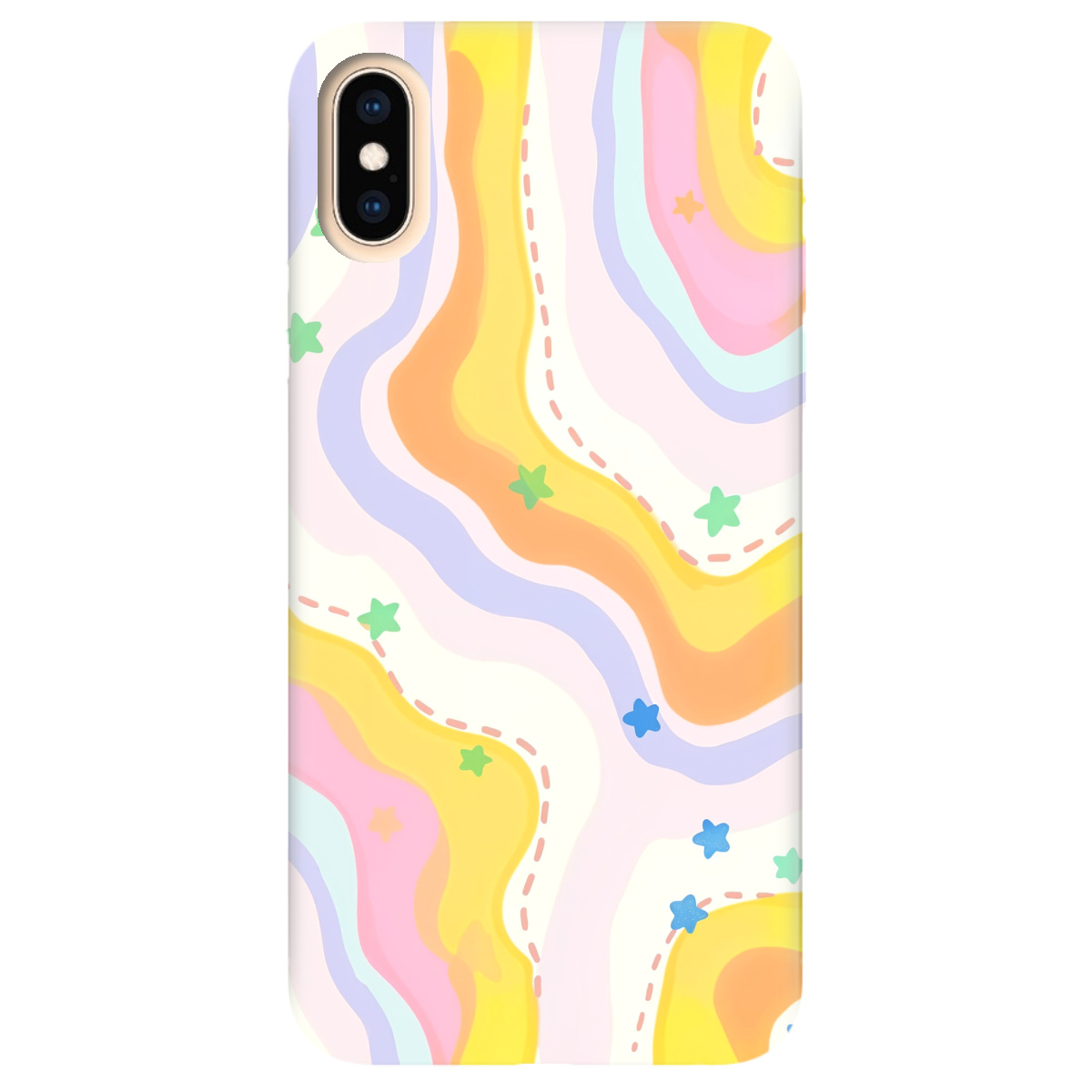Чохол для Apple iPhone X Candy Clouds - фото 1 Чохол для Apple iPhone X Candy Clouds - фото 1 - Чохли для телефонів