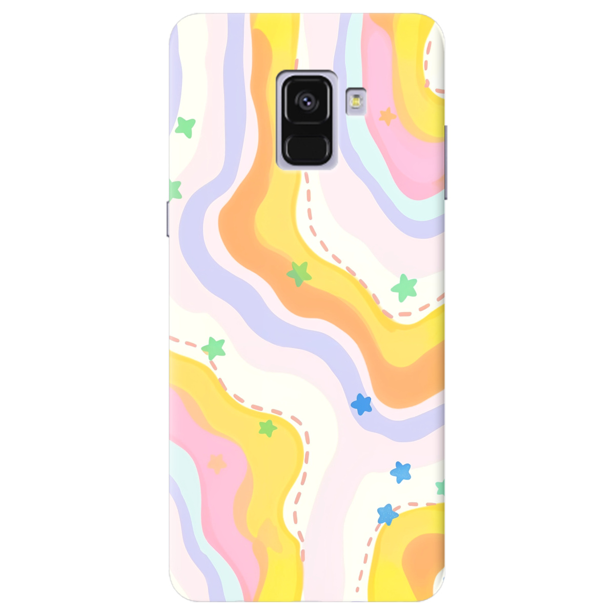 Чехол для Samsung Galaxy A8 Plus 2018 Candy Clouds - фото 1 Чехол для Samsung Galaxy A8 Plus 2018 Candy Clouds - фото 1 - Чехлы для телефонов