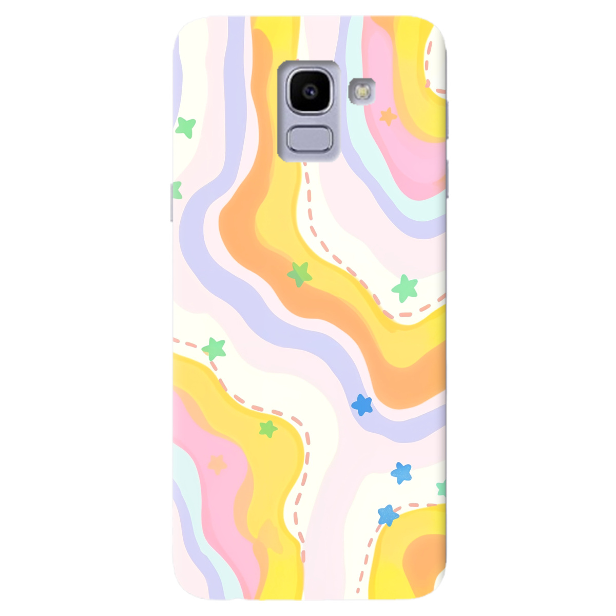 Чохол для Samsung Galaxy J6 2018 Candy Clouds - фото 1 Чохол для Samsung Galaxy J6 2018 Candy Clouds - фото 1 - Чохли для телефонів