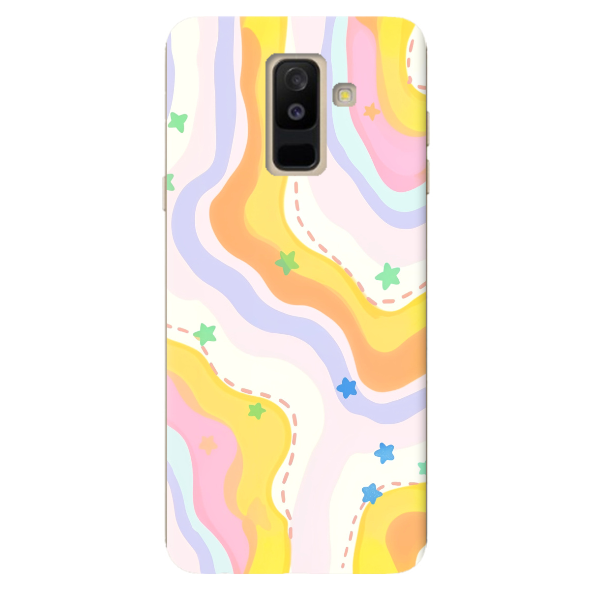 Чехол для Samsung Galaxy A6 Plus 2018 Candy Clouds - фото 1 - Чехлы для телефонов