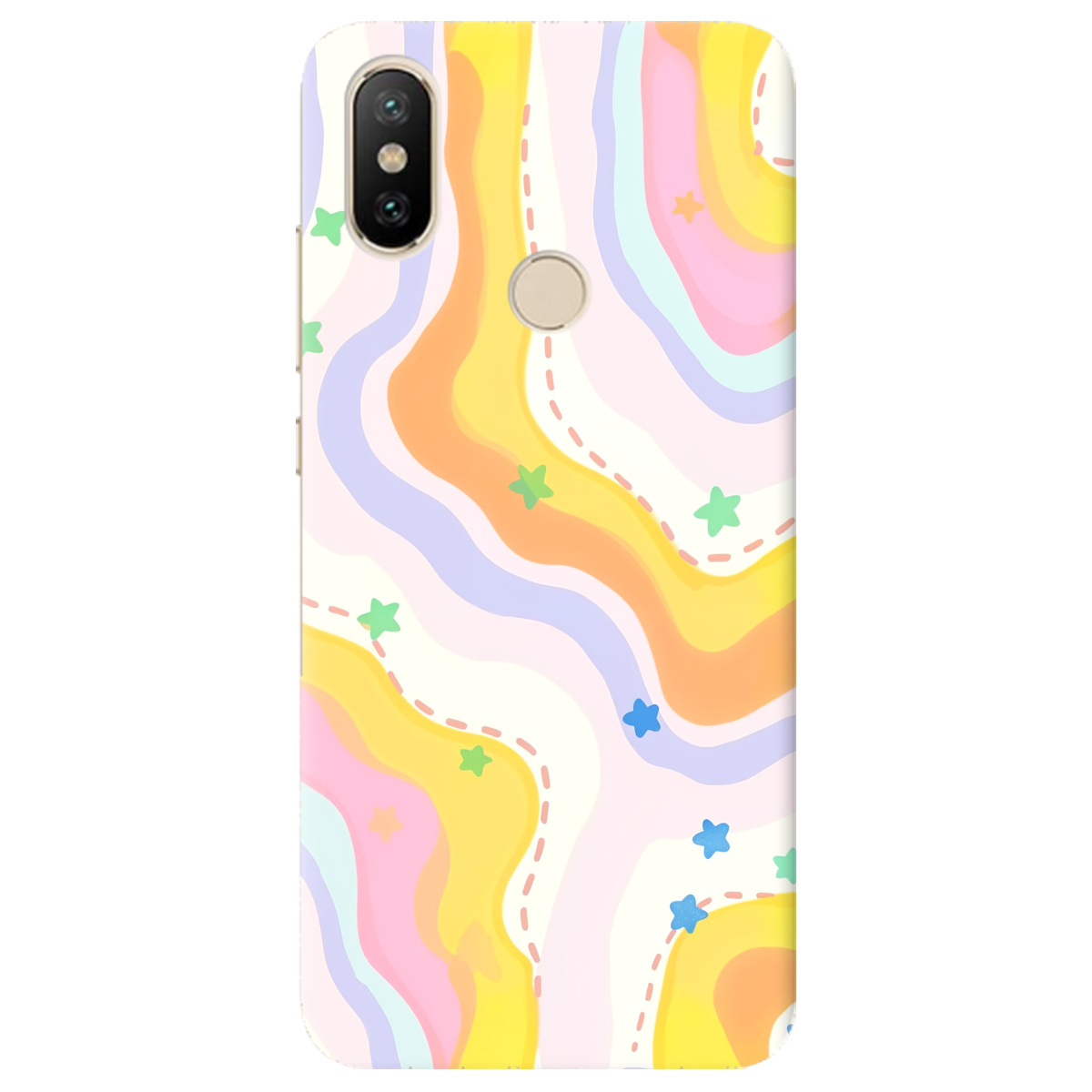 Чехол для Xiaomi Mi A2 Mi 6X Candy Clouds - фото 1 Чехол для Xiaomi Mi A2 Mi 6X Candy Clouds - фото 1 - Чехлы для телефонов