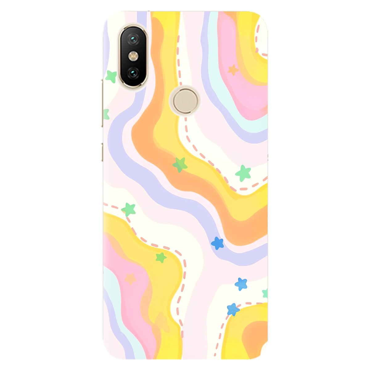 Чохол для Xiaomi Mi A2 Lite Candy Clouds - фото 1 Чохол для Xiaomi Mi A2 Lite Candy Clouds - фото 1 - Чохли для телефонів