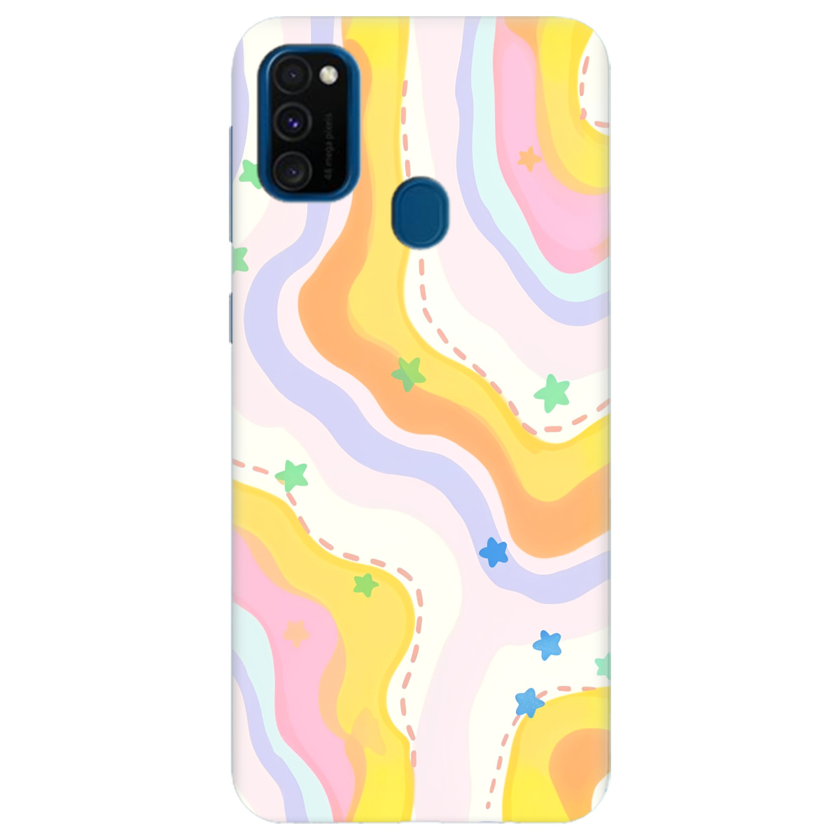 Чехол для Samsung Galaxy M30s Candy Clouds - фото 1 Чехол для Samsung Galaxy M30s Candy Clouds - фото 1 - Чехлы для телефонов