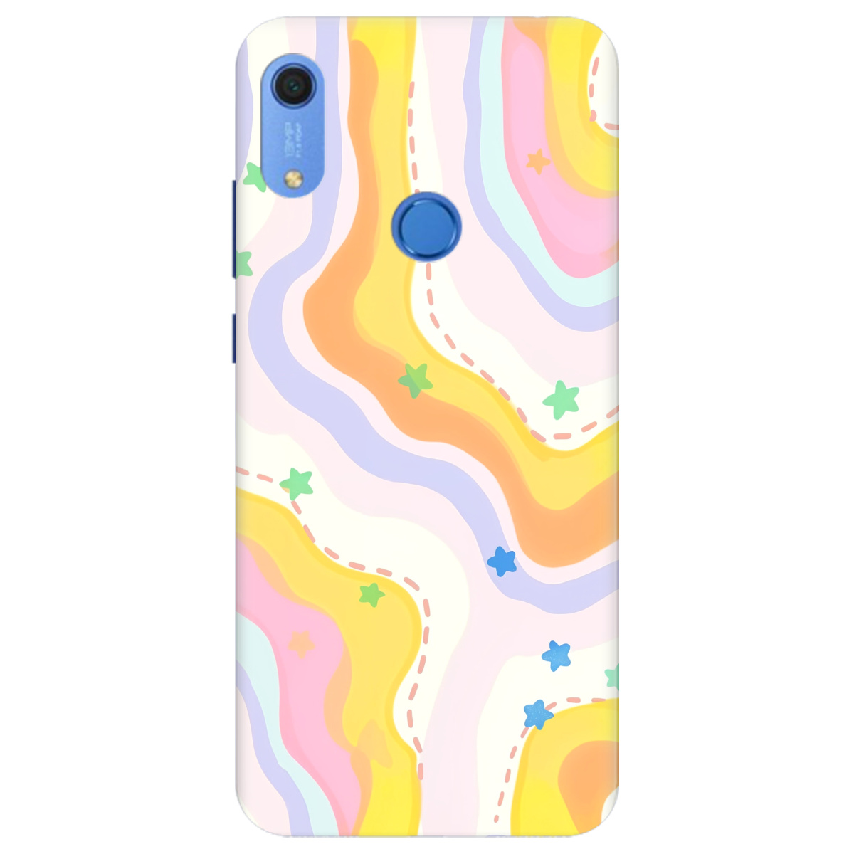 Чохол для Huawei Y6s Candy Clouds - фото 1 Чохол для Huawei Y6s Candy Clouds - фото 1 - Чохли для телефонів