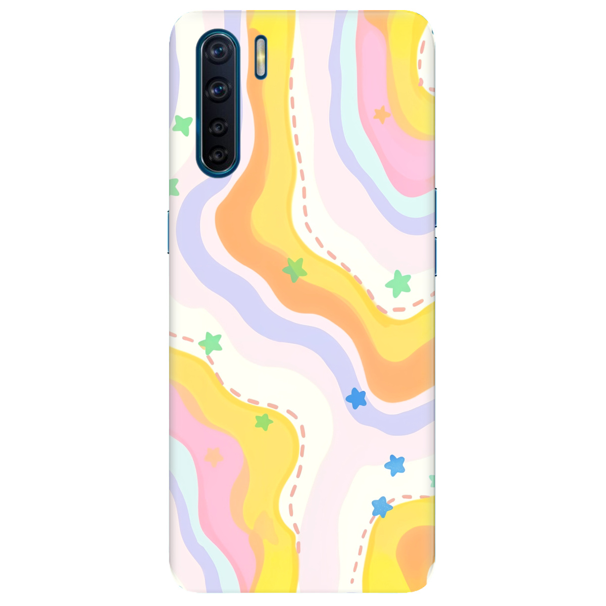Чохол для Oppo A91 Candy Clouds - фото 1 - Чохли для телефонів