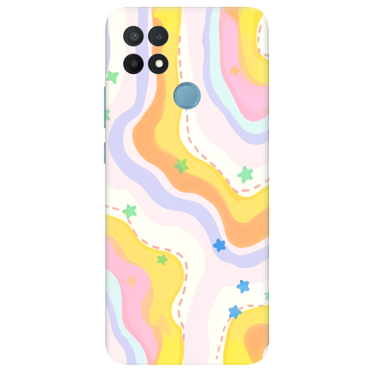 Чехол для Oppo A15s/ A15 Candy Clouds - фото 1 Чехол для Oppo A15s/ A15 Candy Clouds - фото 1 - Чехлы для телефонов