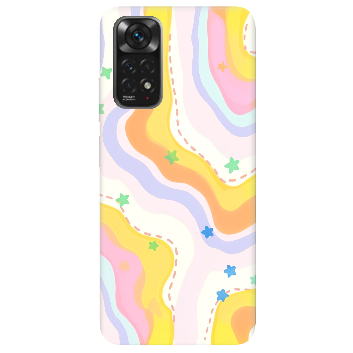 Чехол для Xiaomi Redmi Note 11 Candy Clouds - фото 1 Чехол для Xiaomi Redmi Note 11 Candy Clouds - фото 1 - Чехлы для телефонов