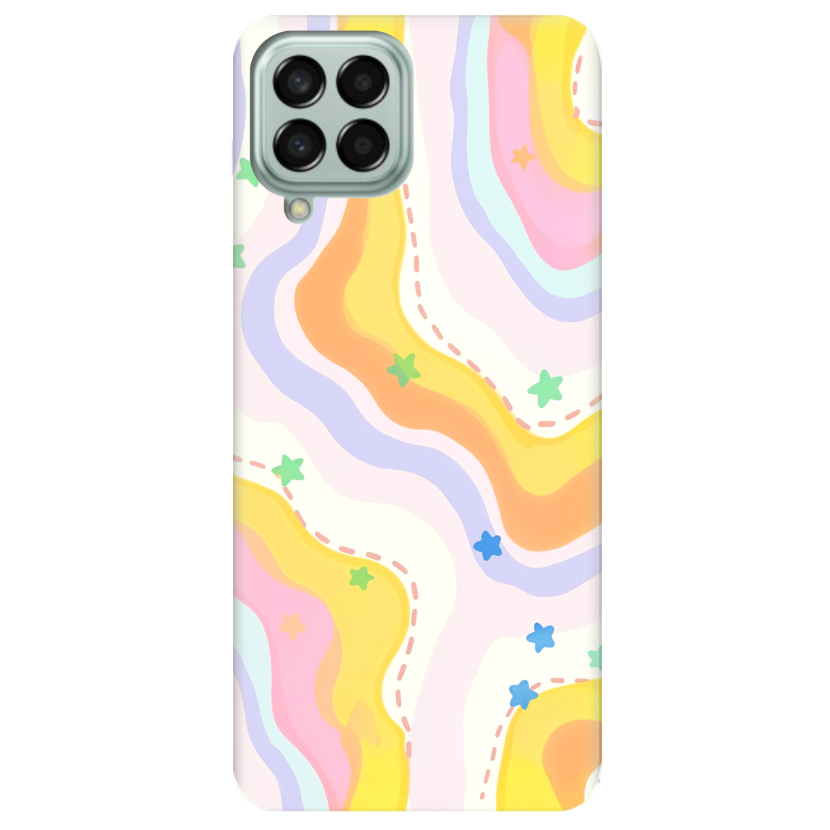 Чохол для Samsung Galaxy M53 Candy Clouds - фото 1 Чохол для Samsung Galaxy M53 Candy Clouds - фото 1 - Чохли для телефонів