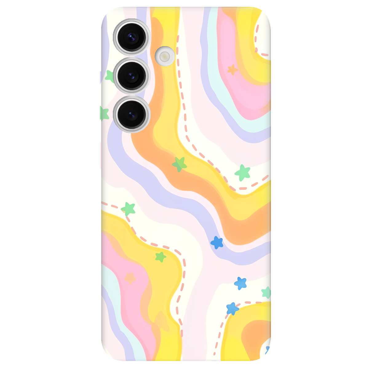 Чехол для Samsung Galaxy S24 Candy Clouds - фото 1 Чехол для Samsung Galaxy S24 Candy Clouds - фото 1 - Чехлы для телефонов