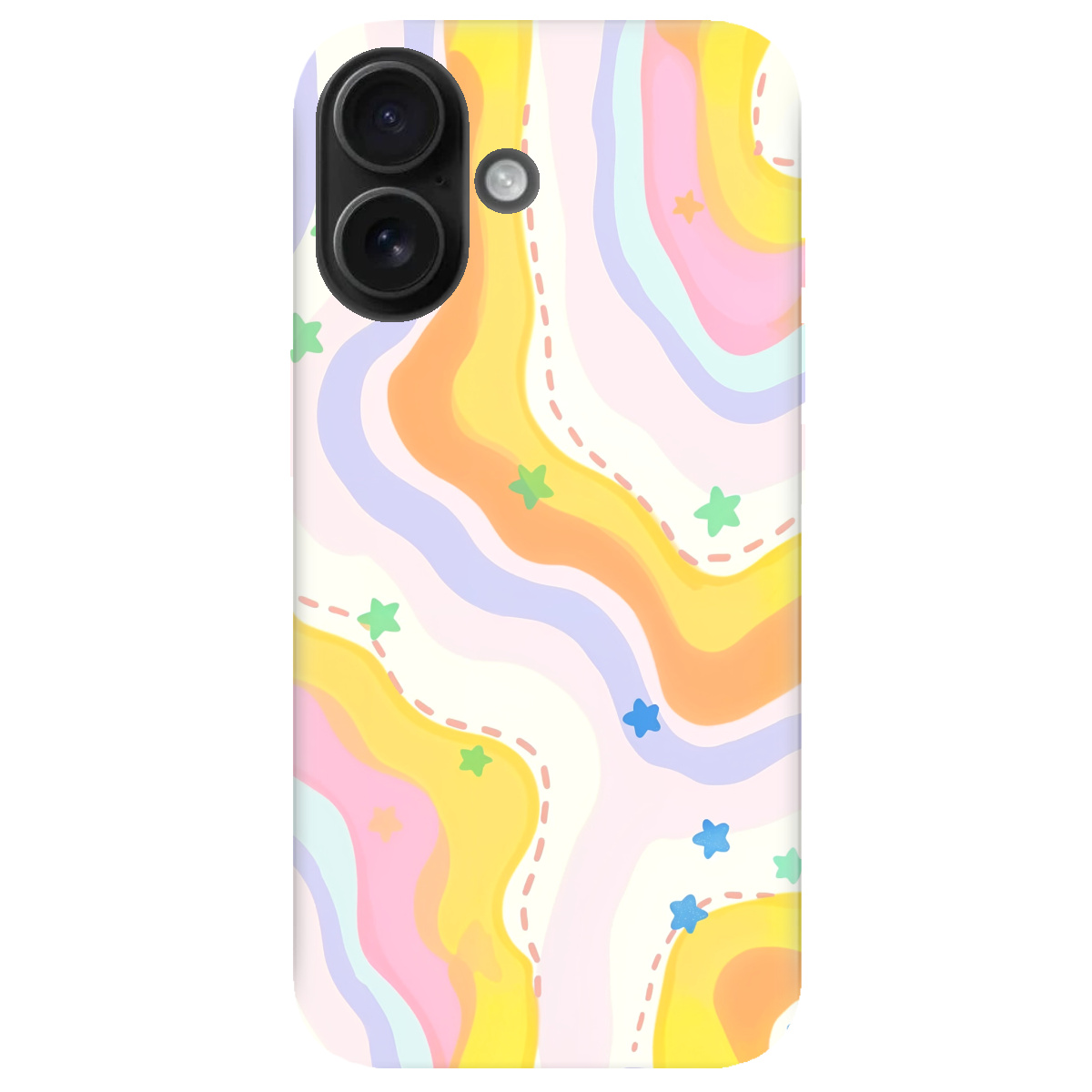 Чехол для Apple iPhone 16 Candy Clouds - фото 1 - Чехлы для телефонов