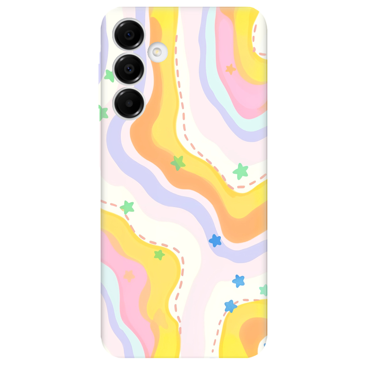 Чехол для Samsung Galaxy A16 Candy Clouds - фото 1 Чехол для Samsung Galaxy A16 Candy Clouds - фото 1 - Чехлы для телефонов