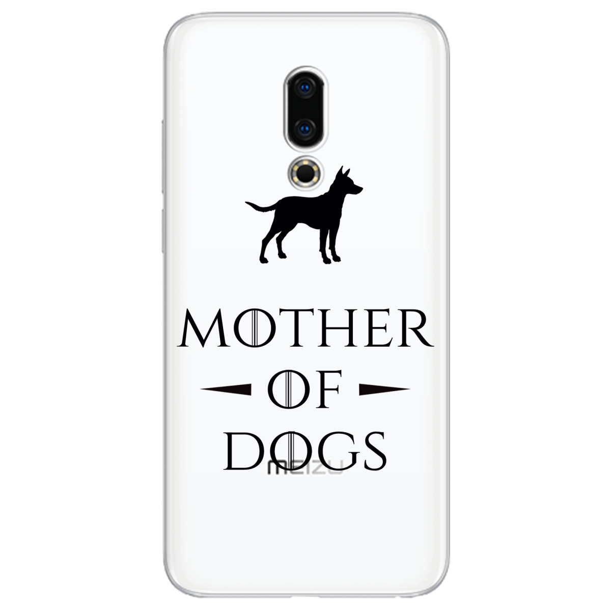 Чохол для Meizu 16 Plus Mother of dogs - фото 1 - Чохли для телефонів
