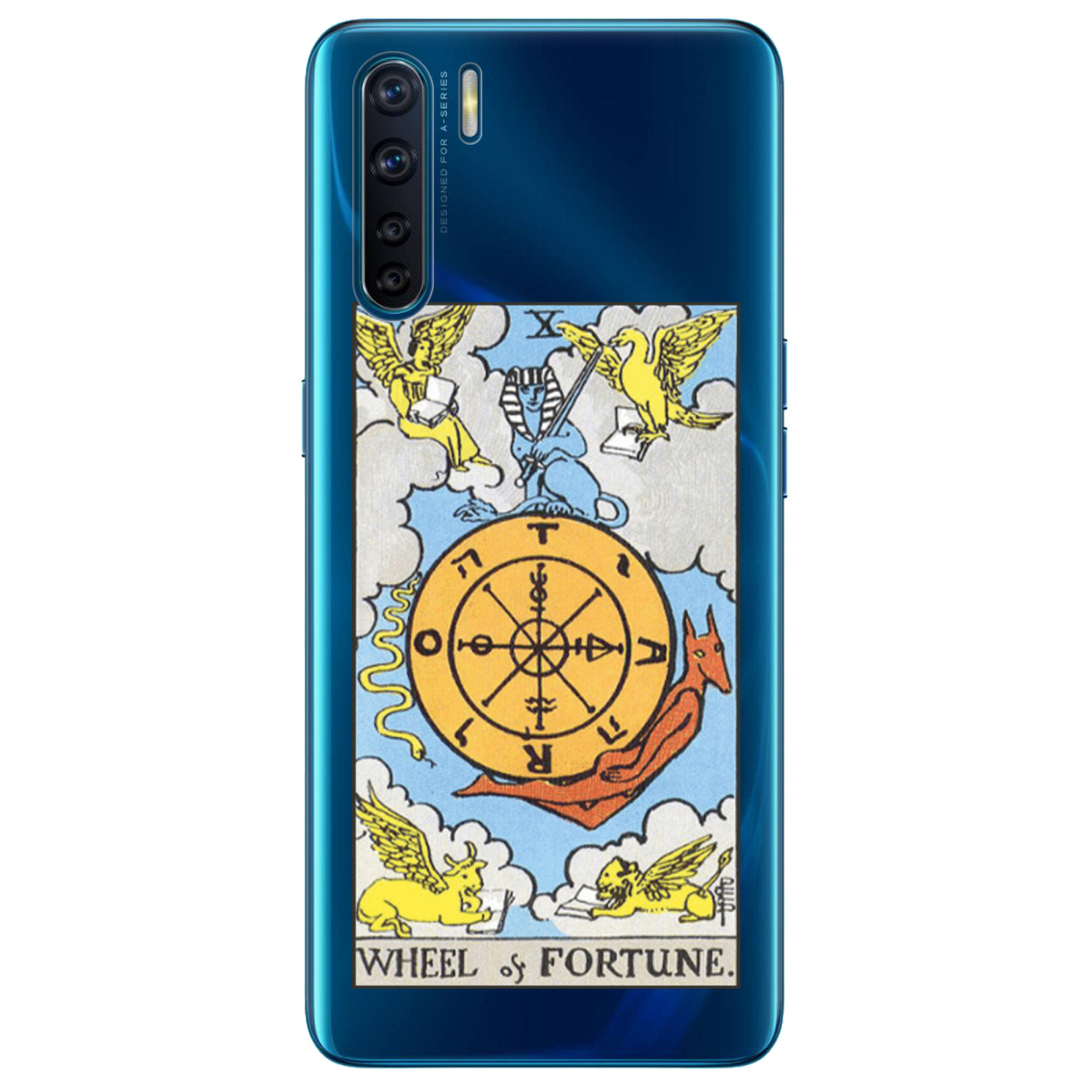 Чехол для Oppo A91 Wheel of Fortune - фото 1 - Чехлы для телефонов