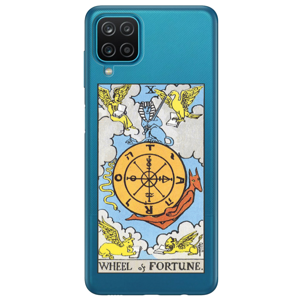 Чехол для Samsung Galaxy A12 4G Wheel of Fortune - фото 1 Чехол для Samsung Galaxy A12 4G Wheel of Fortune - фото 1 - Чехлы для телефонов