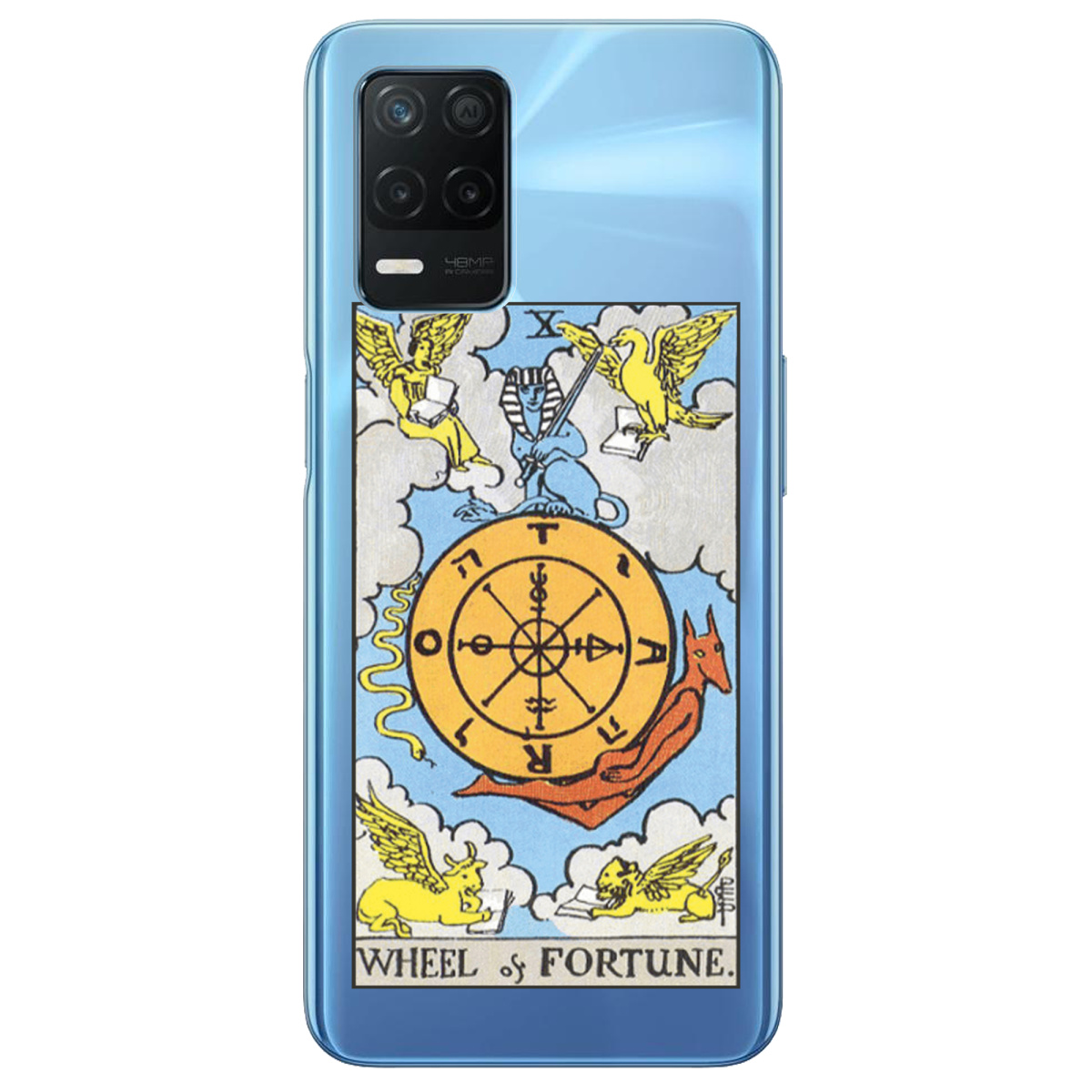 Чохол для Realme 8 Wheel of Fortune - фото 1 Чохол для Realme 8 Wheel of Fortune - фото 1 - Чохли для телефонів