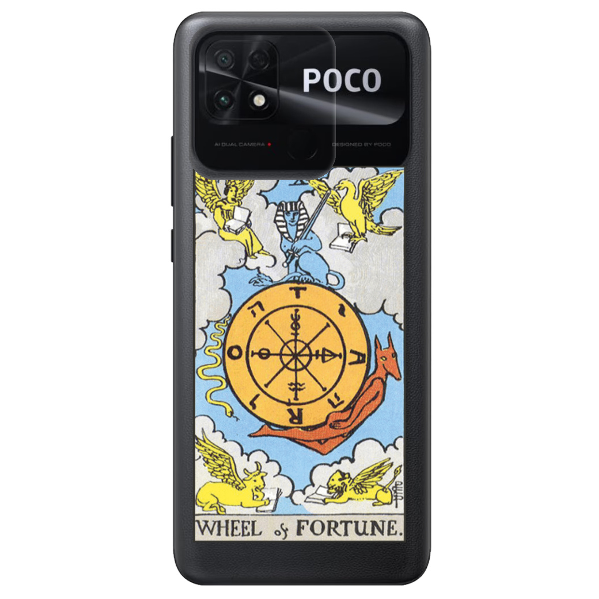Чохол для Xiaomi Poco C40 Wheel of Fortune - фото 1 Чохол для Xiaomi Poco C40 Wheel of Fortune - фото 1 - Чохли для телефонів