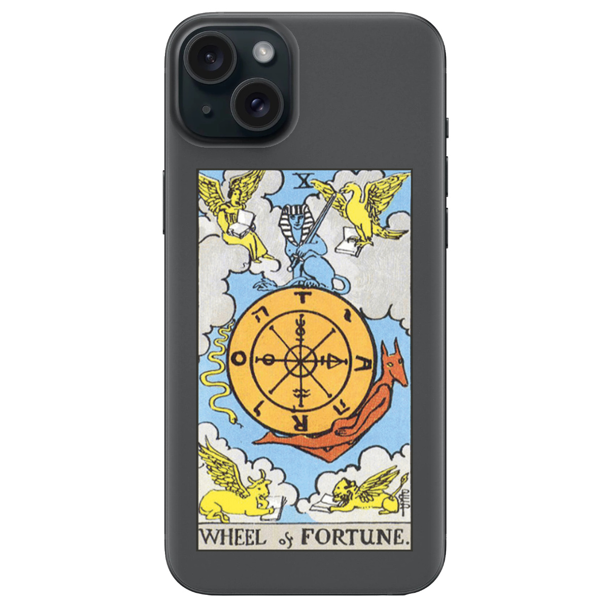 Чохол для Apple iPhone 15 Plus Wheel of Fortune - фото 1 Чохол для Apple iPhone 15 Plus Wheel of Fortune - фото 1 - Чохли для телефонів