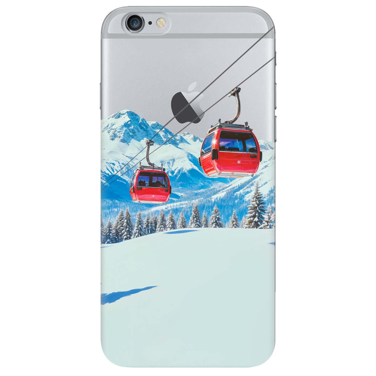 Чохол для Apple iPhone 6/6S Над схилами - фото 1 - Чохли для телефонів