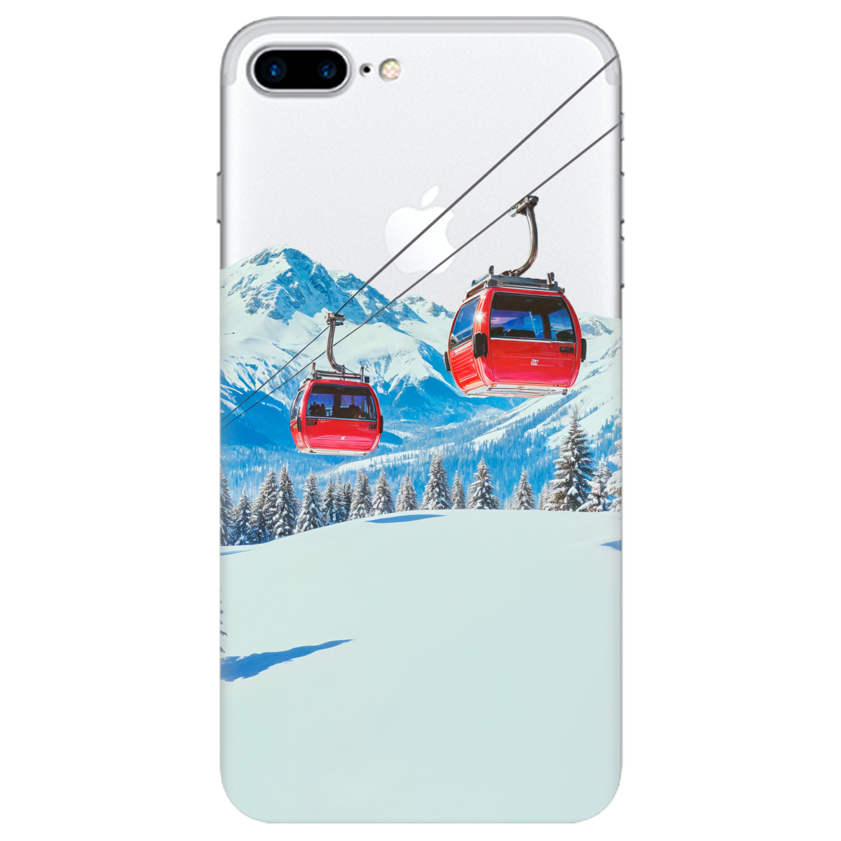 Чехол для Apple iPhone 7 Plus Над схилами - фото 1 - Чехлы для телефонов