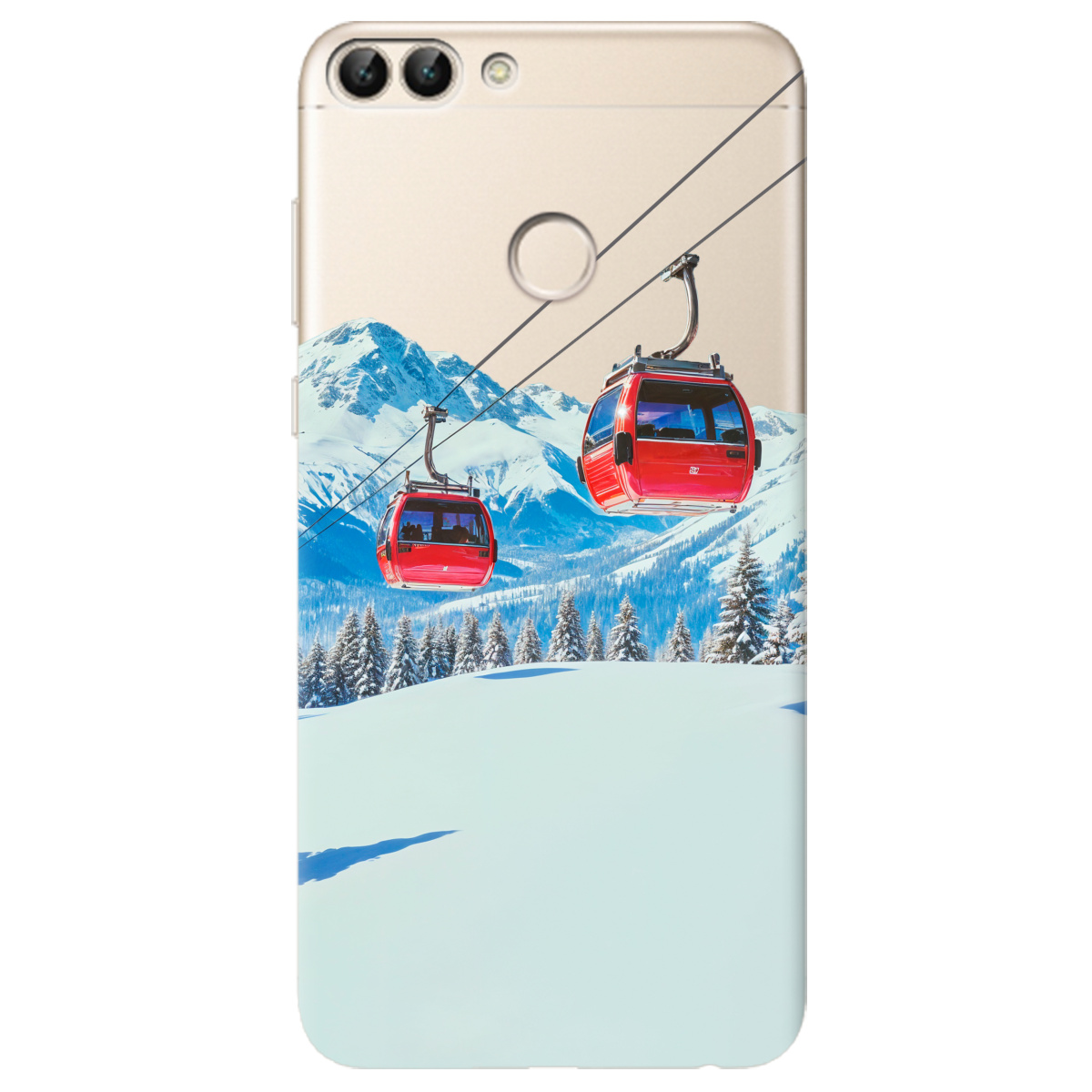 Чехол для Huawei P Smart Над схилами - фото 1 Чехол для Huawei P Smart Над схилами - фото 1 - Чехлы для телефонов