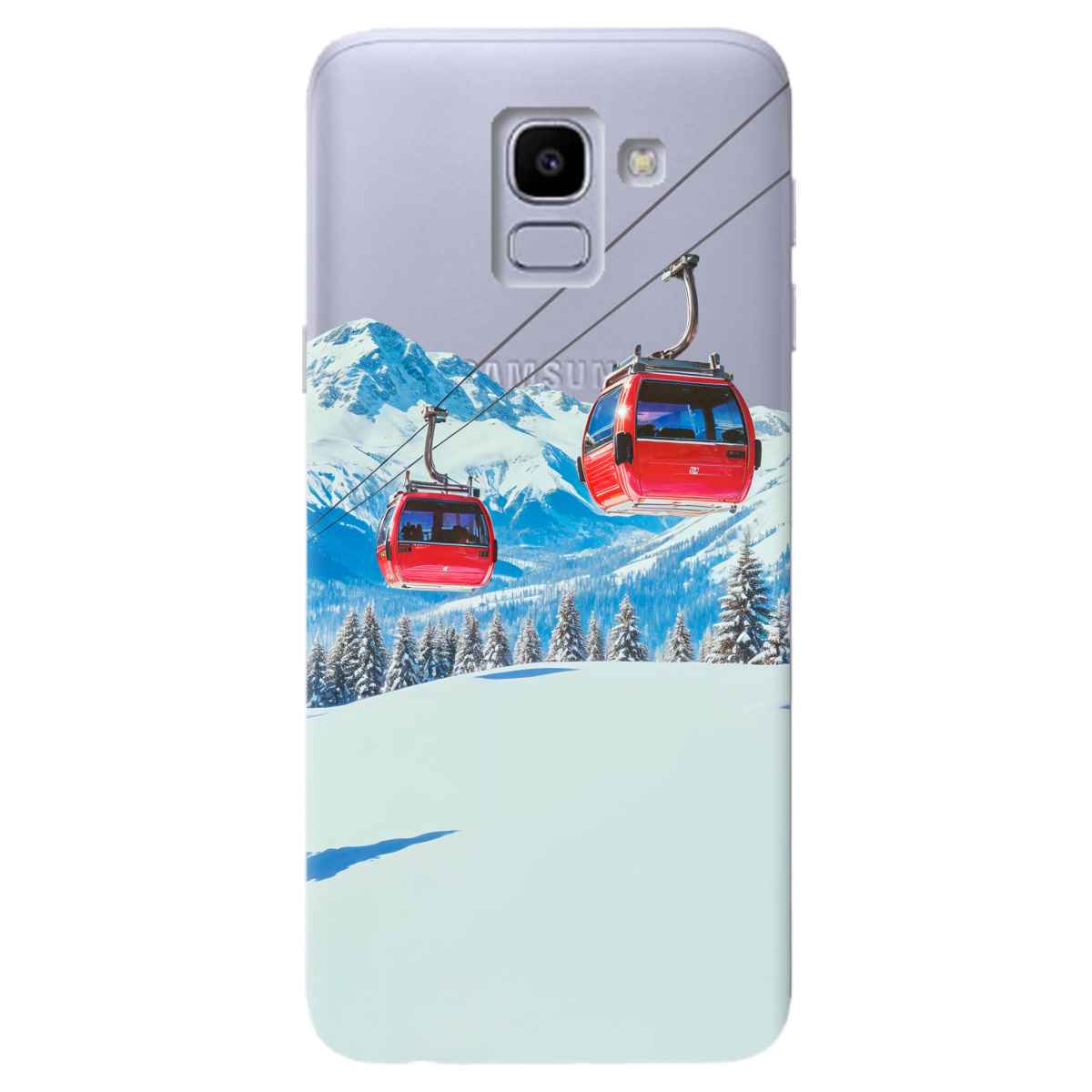 Чехол для Samsung Galaxy J6 2018 Над схилами - фото 1 - Чехлы для телефонов