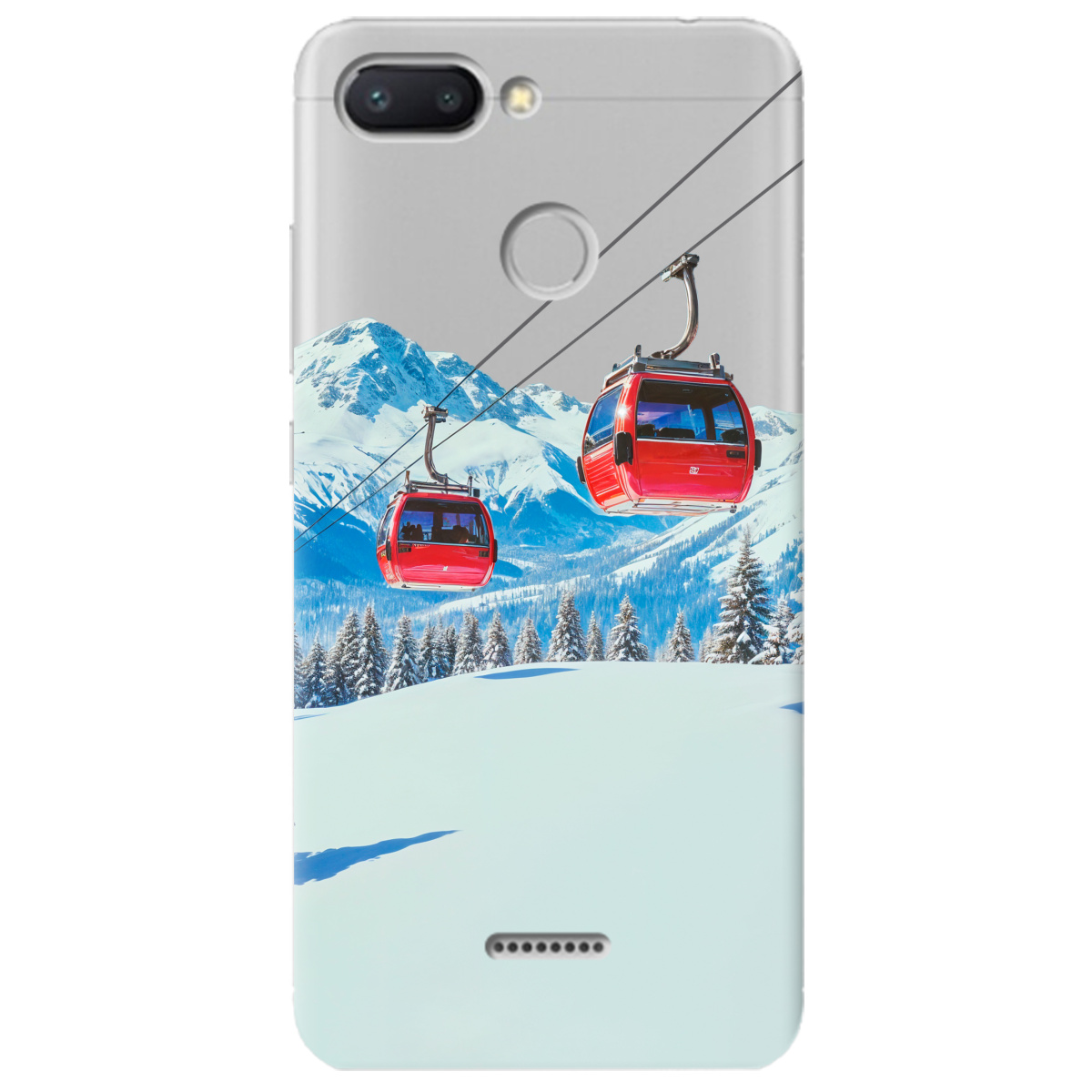 Чехол для Xiaomi Redmi 6 Над схилами - фото 1 - Чехлы для телефонов