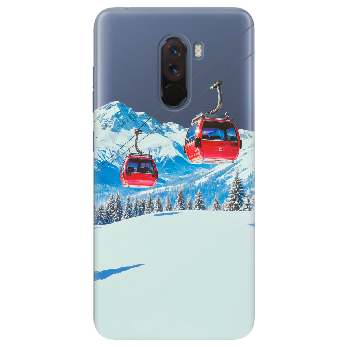 Чехол для Xiaomi Pocophone F1 Над схилами - фото 1 - Чехлы для телефонов