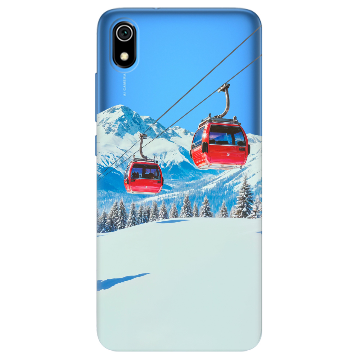 Чохол для Xiaomi Redmi 7A Над схилами - фото 1 - Чохли для телефонів