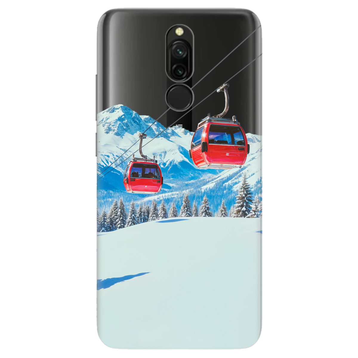 Чехол для Xiaomi Redmi 8 Над схилами - фото 1 Чехол для Xiaomi Redmi 8 Над схилами - фото 1 - Чехлы для телефонов