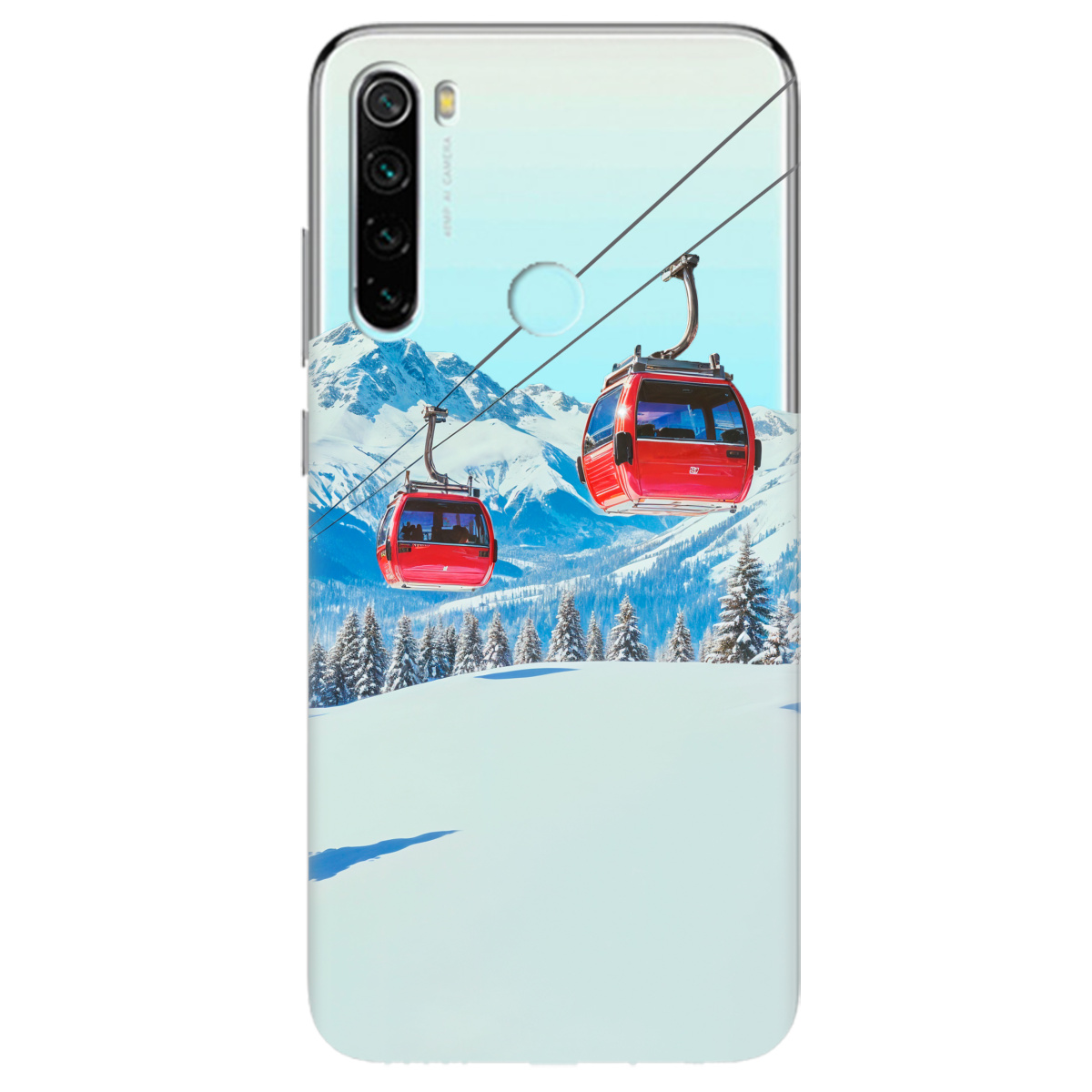 Чехол для Xiaomi Redmi Note 8T Над схилами - фото 1 Чехол для Xiaomi Redmi Note 8T Над схилами - фото 1 - Чехлы для телефонов